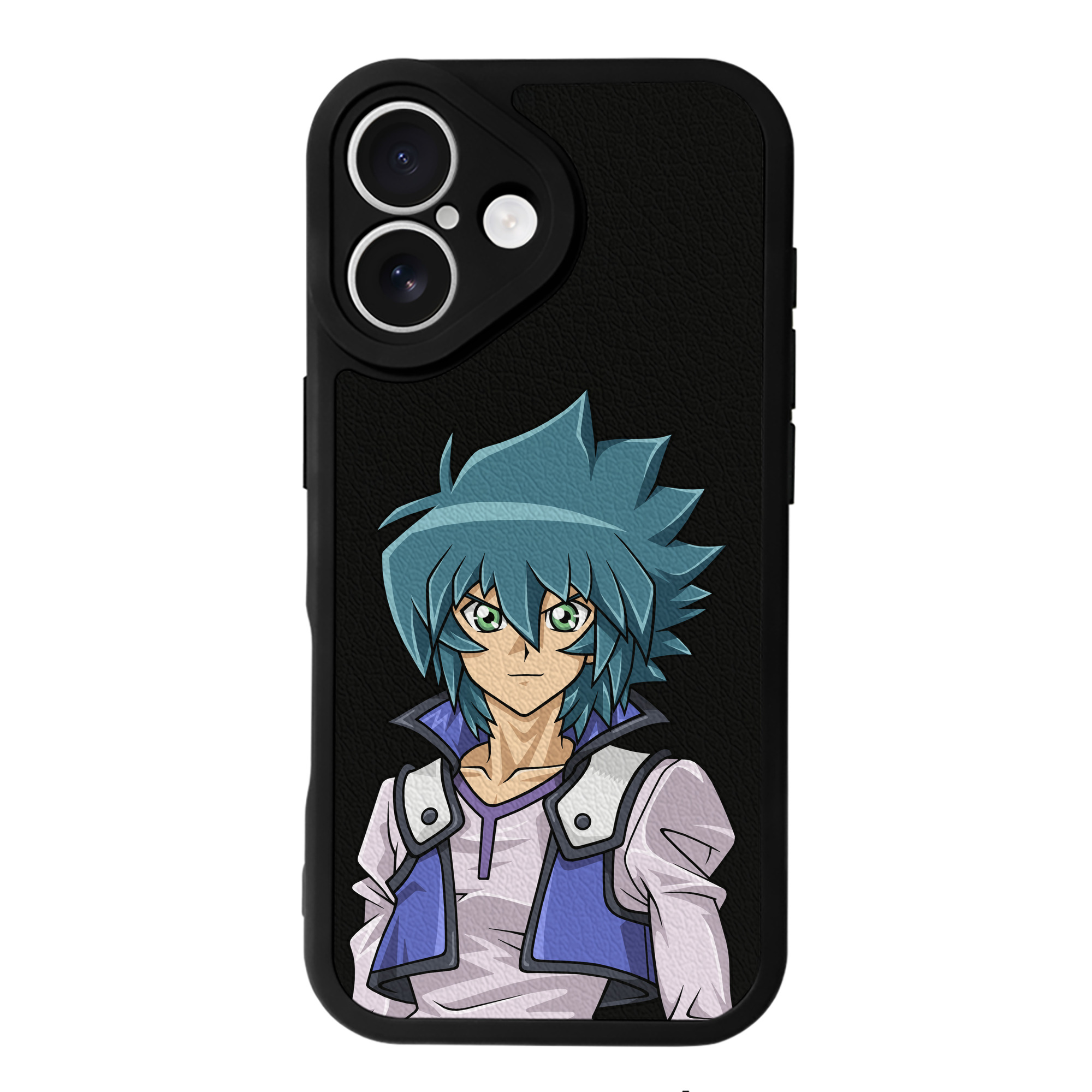 遊☆戯☆王 Yu-Gi-Oh! 【iPhone 16シリーズ対応】シリコンスマホケース（レザー調） 材質：シリコン
